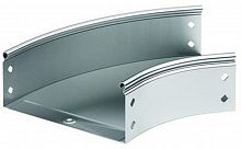 Угол для лотка горизонтальный без крышки DKC S5 Combitech CPO45 45град. 400х100 с креплением картинка